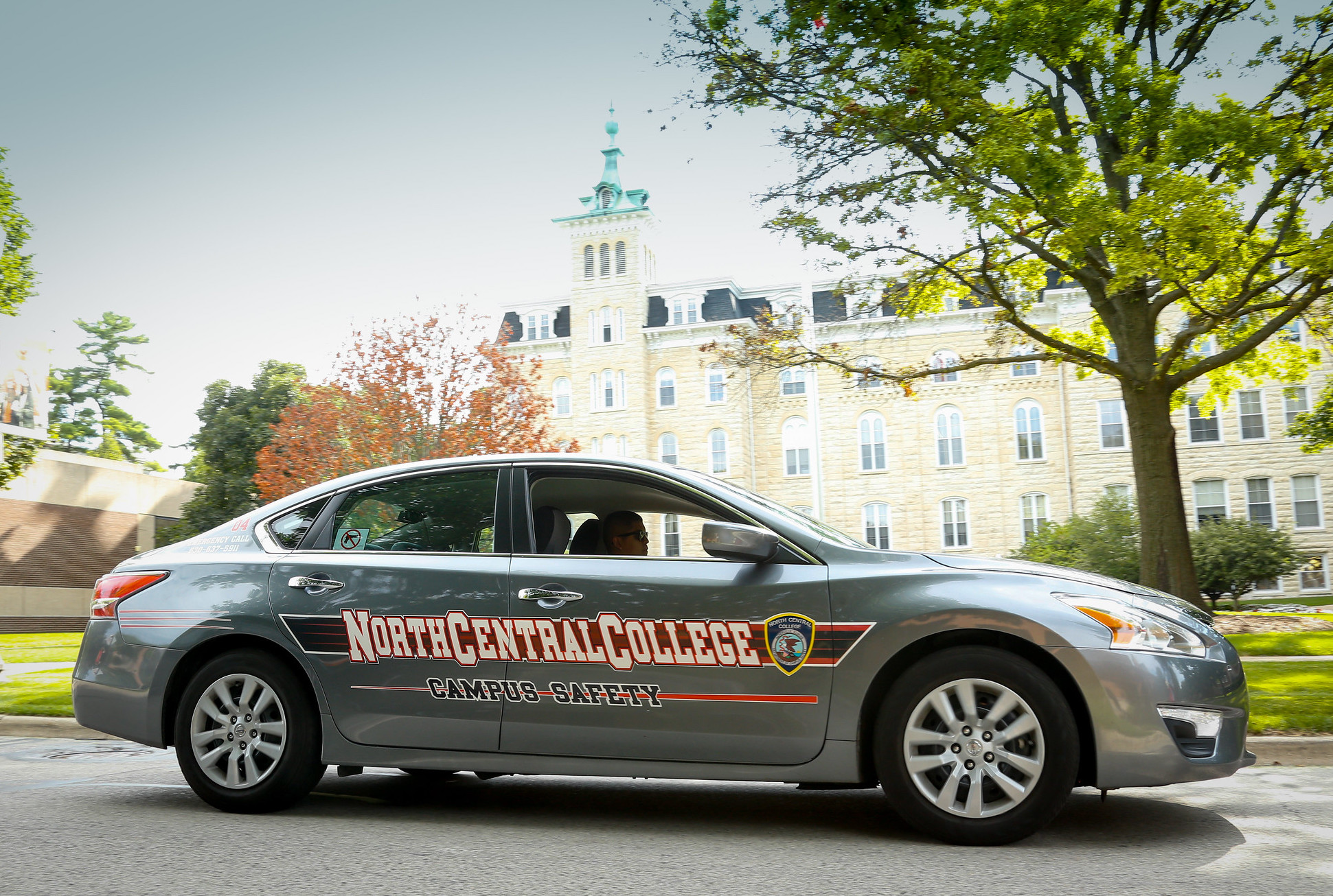 A Campus Safety car