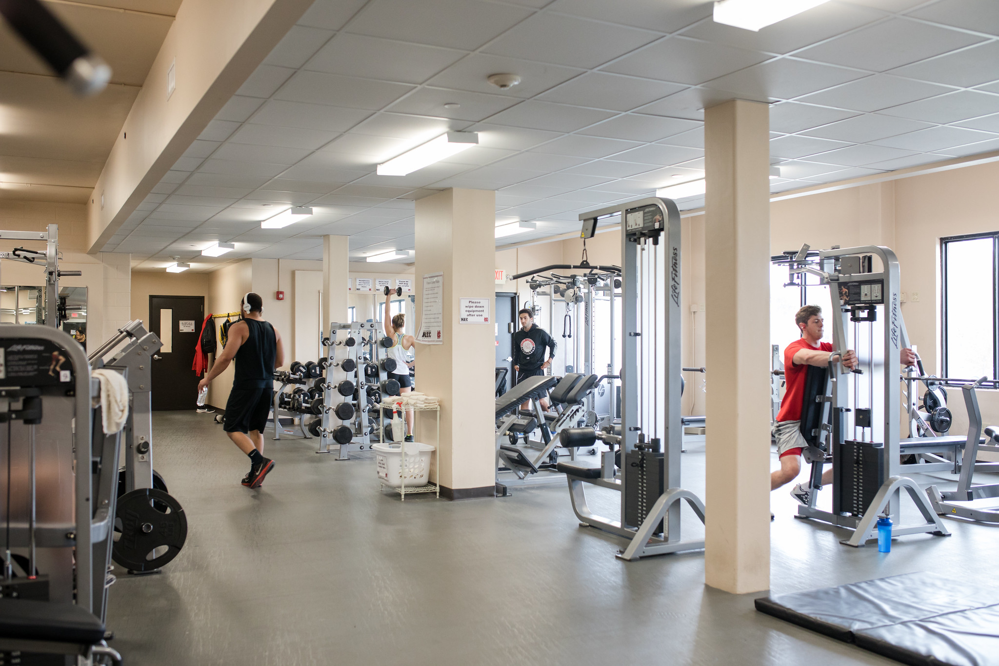 Weight room