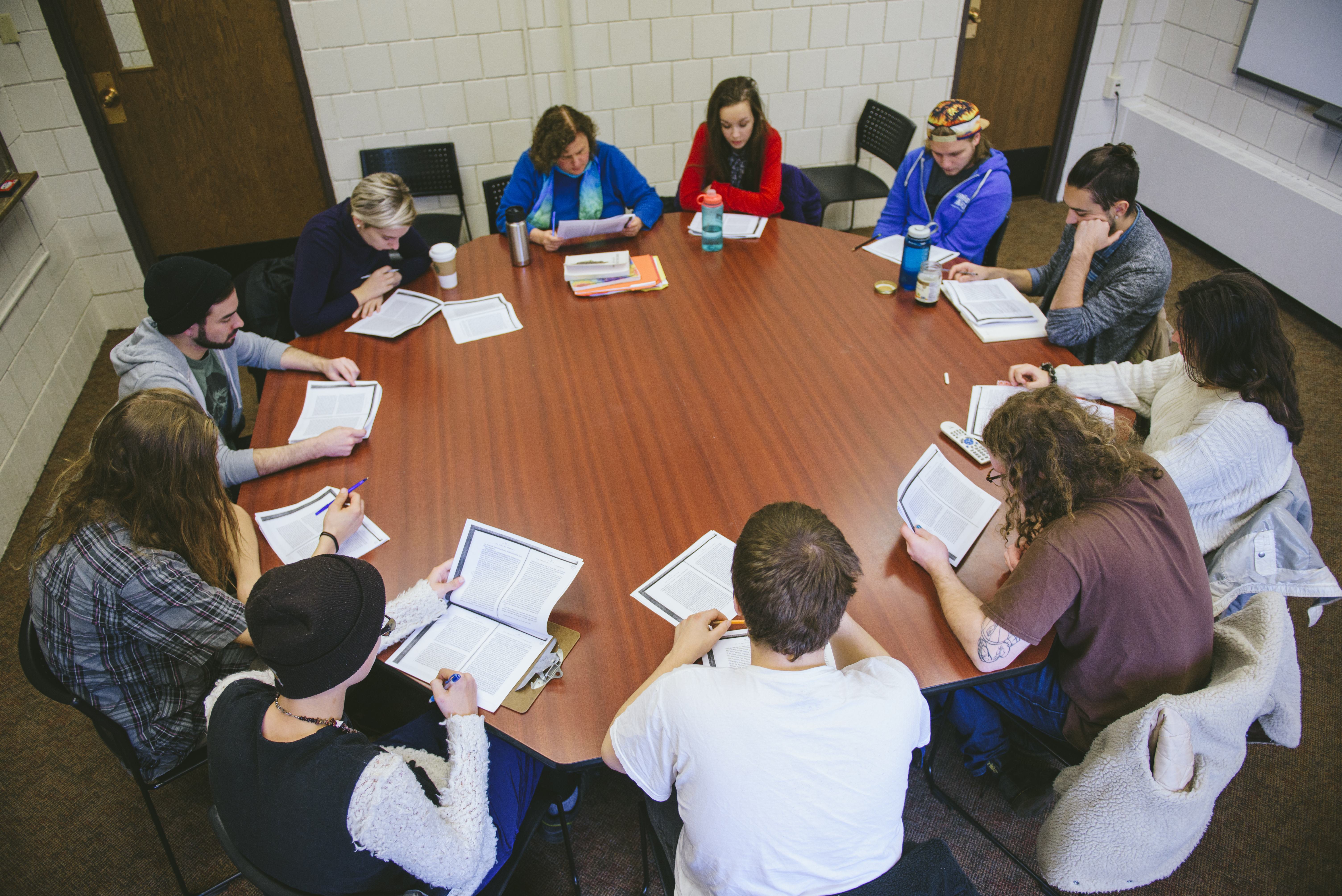 student discussion