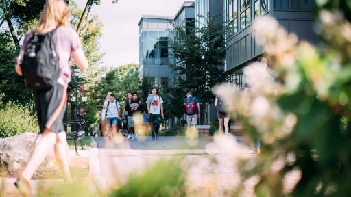 campus walkway
