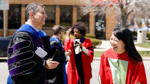 Faculty during Honors Day